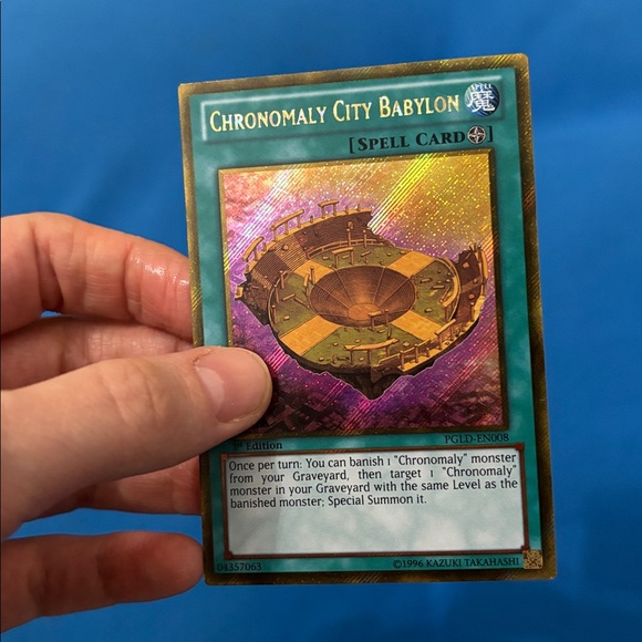 yugioh shiny cards Yu-Gi-Oh! Official Card Game Duel Monsters SECRET BOX Mint / near mint condition trading card Yugioh Card Chrionomaly City Babylon